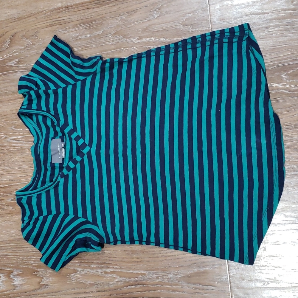 (XS) by Anthropologie Striped Lightweight Casual Everyday Lounge Comfortable